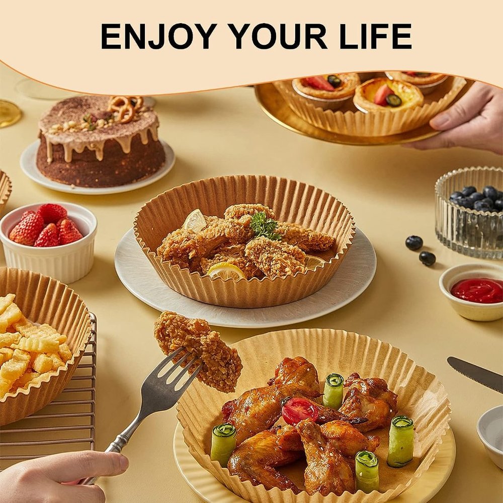 Air Fryer Paper Liners Disposable, https://amzn.to/3E1P52l